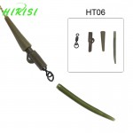 80Pcs/20Sets Carp fishing lead clip fishing swivel snap carp terminal tackle Carp fishing accessories