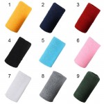 8*14cm Badminton/Basketball/Volleyball Wrist Bands Breathable Tennis Tower Wristbands