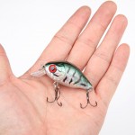 8.5G 5.5CM Bass Fishing Lures Crank Bait Crankbait Tackle Swim bait wobblers fishing japan Hard  Crazy Fish Lure