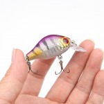 8.5G 5.5CM Bass Fishing Lures Crank Bait Crankbait Tackle Swim bait wobblers fishing japan Hard  Crazy Fish Lure