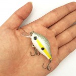 8.5G 5.5CM Bass Fishing Lures Crank Bait Crankbait Tackle Swim bait wobblers fishing japan Hard  Crazy Fish Lure