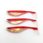 8pcs 8cm/5g Fish type soft fishing lure 3D eyes soft lure soft bait Sea fishing lure Free shipping 114