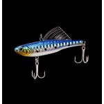 9 colors 14g 6.5cm 1pcs winter fishing lure hard bait VIB lead fishing ice sea fishing tackle diving swivel jig wobbler lure