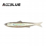 ALLBLUE 2pcs/lot 12.5g/13.5cm Soft Bait Fishing Lure Shad Silicone Bass Flexible Minnow Bait Swimbait Plastic Lure Pasca Peche