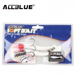 ALLBLUE 2pcs/lot Jig Fish Head Sinking Fishing Lure 11cm/21g Fresh Salt Water Natural Live Vivid Body Jigging Soft Bait