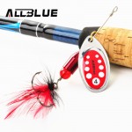 ALLBLUE 5pcs Metal Fishing Lure Longcast Spoon Spinner Lures For Fishing Artificial Fishing Lures Multi Sizes Bass Bait 3.5g-11g