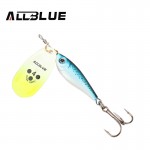 ALLBLUE 5pcs Metal Long Casting Spinner 9g/13g/18g Spoon Peche Minnow Super Fishing Lure Longcast Artificial Bass Bait