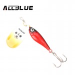 ALLBLUE 5pcs Metal Long Casting Spinner 9g/13g/18g Spoon Peche Minnow Super Fishing Lure Longcast Artificial Bass Bait