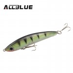 ALLBLUE 5pcs Simulation Fishing Lure 80mm/14g  Sinking Artificial Bait Shad Minnow 3D Eye Wobbler Bass Lure Fishing Tackle peche