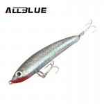 ALLBLUE 5pcs Simulation Fishing Lure 80mm/14g  Sinking Artificial Bait Shad Minnow 3D Eye Wobbler Bass Lure Fishing Tackle peche