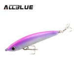 ALLBLUE 5pcs Simulation Fishing Lure 80mm/14g  Sinking Artificial Bait Shad Minnow 3D Eye Wobbler Bass Lure Fishing Tackle peche