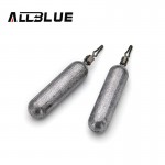 ALLBLUE 5pcs/lot Bullet Weights Finesse  Drop Shot Weight 2.5g/3.5g/4.5g/6.5g/10g/14g Bullet Weights Terminal Tackle