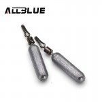 ALLBLUE 5pcs/lot Bullet Weights Finesse  Drop Shot Weight 2.5g/3.5g/4.5g/6.5g/10g/14g Bullet Weights Terminal Tackle