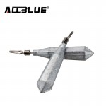 ALLBLUE 6pcs/lot Bullet Weights Finesse  Drop Shot Sinker Weight 7g Bullet Weights Terminal Tackle Fishing Accessories