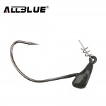 ALLBLUE Barbed Fishing Hooks With Lead Single Hook Fishhooks 11g 16g 21g 2pcs/lot Fishing Tackle