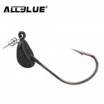 ALLBLUE Barbed Fishing Hooks With Lead Single Hook Fishhooks 11g 16g 21g 2pcs/lot Fishing Tackle