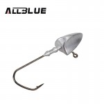 ALLBLUE Exposed Lead Swinbait Jig Head 3.5g 5g 7g 10g 14g Barbed Hook 6pcs/lot Soft Lure Jigging Hook Fishhooks Fishing Tackle