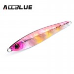 ALLBLUE High Quality Metal Jigging Spoon 36g 3D Eyes Artificial Bait Boat Fishing Jig Lures Super Hard Lead Fish Fishing Lures