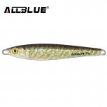 ALLBLUE Metal Jigging Spoon 35g 3D Print Laser Artificial Bait Boat Fishing Jig Lures Super Hard Lead Fish Fishing Lures