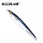 ALLBLUE Metal Jigging Spoon 35g 3D Print Laser Artificial Bait Boat Fishing Jig Lures Super Hard Lead Fish Fishing Lures