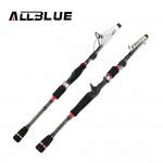 ALLBLUE RedWolf Carbon Fiber Telescopic Fishing Rod 1.95m 2.1M 2.4M 2.7M Spinning Casting Rod Saltwater Fishing Travel Rod