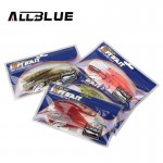 ALLBLUE Resilient Floating Soft Lure 6pcs/lot 4.3g/130mm for Fishing Shad Worm Swimbaits Jig Head Fly Fishing Bait Fishing Lures