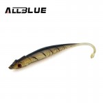 ALLBLUE Resilient Floating Soft Lure 6pcs/lot 4.3g/130mm for Fishing Shad Worm Swimbaits Jig Head Fly Fishing Bait Fishing Lures