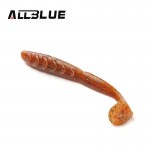 ALLBLUE Salty Fishing Lure 10pcs/lot 7cm/2g With Salt Artificial Soft Bait  Vivid Swimbaits Fishing Tackle Pesca isca artificial