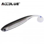 ALLBLUE Soft Lure 6pcs/lot 2.2g/70mm for Fishing Shad Fishing Swimbaits Jig Head Soft Lure Fly Fishing Bait Paddle Tail Lures