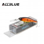 ALLBLUE Suspend Fishing Lures Shad Minnow 90mm 7g 2.5M Artificial Bait Plastic 3D Eyes Wobbler Bass Lure Fishing Tackle peche