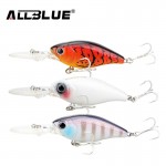 ALLBLUE Suspending Deep Diving Crankbait Fishing Lures 8.2g/50mm Lifelike Wobblers With 8# Owner Hooks peche isca artificial