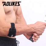 AOLIKES 1 Pcs Fitness Elbow Pad Tennis Badminton Coderas Muscle Pressurized Protective Adjustable Men Women Sports Safety