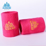 AONIJIE Gym Wristbands Hand Wrist Support Adolescent Basketball Volleyball Badminton Tennis Armguard Sweatbands Cotton Wrist