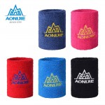 AONIJIE Gym Wristbands Hand Wrist Support Adolescent Basketball Volleyball Badminton Tennis Armguard Sweatbands Cotton Wrist