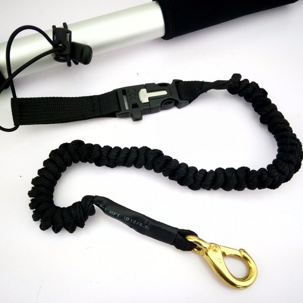 Adjustable Kayak accessories Safety Rod Leash Fishing Rod Paddle Leash Survival Paracord fishing rope elastic boat marine rope