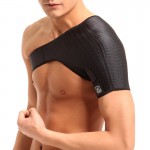 Adjustable Single Shoulder Support Protection  Sports Shoulder Pad For Basketball Badminton Tennis S102