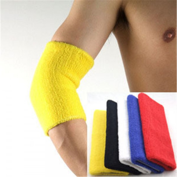 Adult Cotton Elbow Supports Armband Braces Basketball/Tennis/Badminton Pads Universally Gym Arm Protector Soft Sports Guard