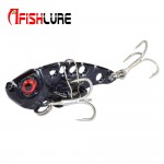 Afishlure 7g/12g/16g Metal VIB with Treble Hook Artificial Lure Spoon Fishing Lure artificial bait cicada lure bass vib bait