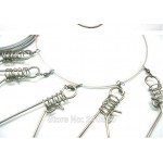 Agepoch Promotion! Hot Sale 5 Snap Stainless Steel Ropes Float Fish Stringer Fishing Lock for Accessories China Tackle