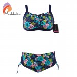 Andzhelika Bikini 2017 Women Bikinis Sexy Swimsuit Large Cup Bikini Set Plus Size L-4XL Swimwear Swim Suits Biquini Femme DY2149