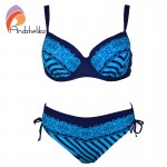 Andzhelika Swimsuit 2016 New Bikinis Set Floral Diamond Plus Size bathing suit Swimwear Women maillot de bain femme AK16-029