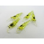 Anmuka 10Pcs/Lot 1g 4cm Soft Silicone DIY Fishing Tackle Fish Lure  Fishing Lure Bait Artificial Shrimp