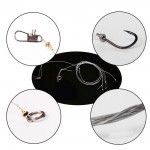 Anmuka 1pcs String Hook 5# 6# 7# 8# 9# 10# 11# 12# Explosion Fishhooks Carbon Steel Bait Holder Fishing Hooks Set