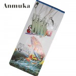 Anmuka (5pcs)=1 set New Sabiki Soft Fishing Lure Rigs Luminous Shrimp Bait Jigs Lure soft lure Worn Fake lure