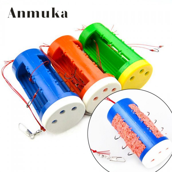 Anmuka Brand 1pcs Fishing Hook Set 7#8#9#10# Explosion Fishhook Freshwater Carbon Bait Holder Fishing Hooks Set 31026