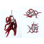 Anmuka Hot selling! 50Pcs/Lot 9grams earthworm plastic lures Artificial Fishing Bionic soft Lures red worms bait fishing lure