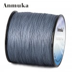 Anmuka PE Wire 500M  4 Strands Braided Fishing Line Multifilament Line For Sea Fishing Japan 8 10 20 30 40 60 LB