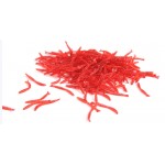 Anmuka hot-selling 200pcs Smell red worm lures 2cm soft bait carp fishing lure set artificial fishing tackle FREESHIPPING