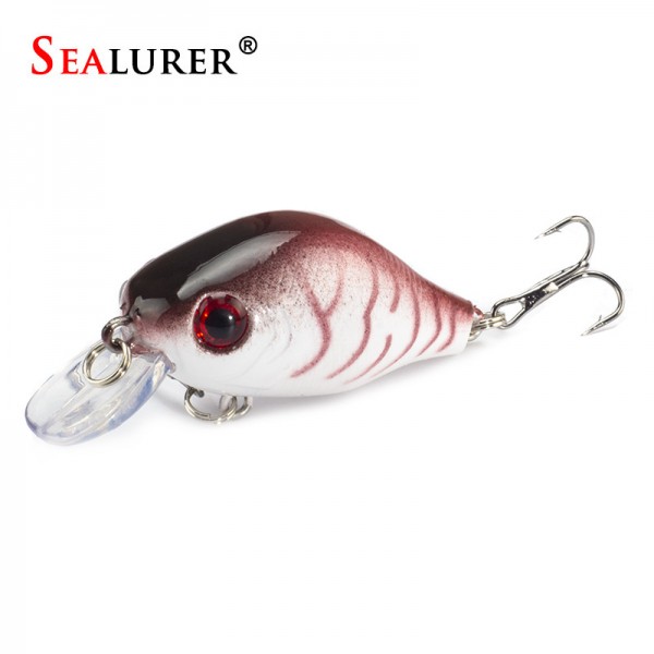 Artificial 3D Eyes  Fishing Lure Hard Clubby Fatty Crank  Bait Lures Bright Color Pesca Fishing Tackle