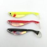 Artificial Lure 8pcs 8.5cm 5g yoyfishing Fishing Worm Swimbaits Jig Head Soft Lure Fly Fishing Bait Fishing Lure YE-168